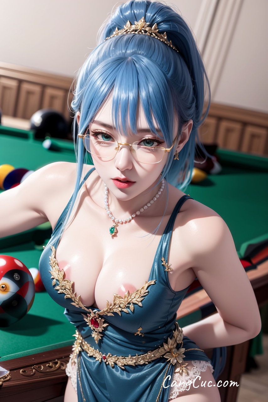 [AI Generated] Beautiful - Billiard Girl_extra